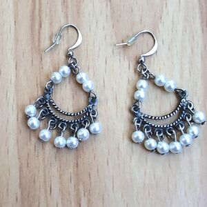 Pearl earrings